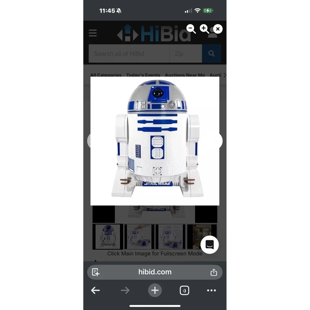 Star Wars R2D2 Popcorn Maker Fully Operational Droid Kitchen Appliance Brand New
